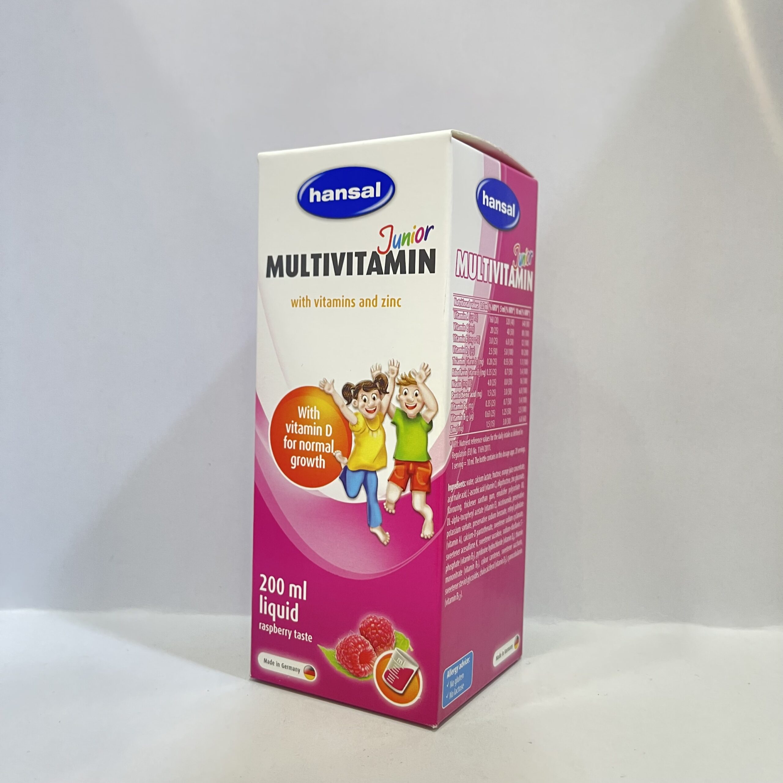IMG_0531 Hansal multivitamin tab شراب فيتامينات الماني - الصورة 1