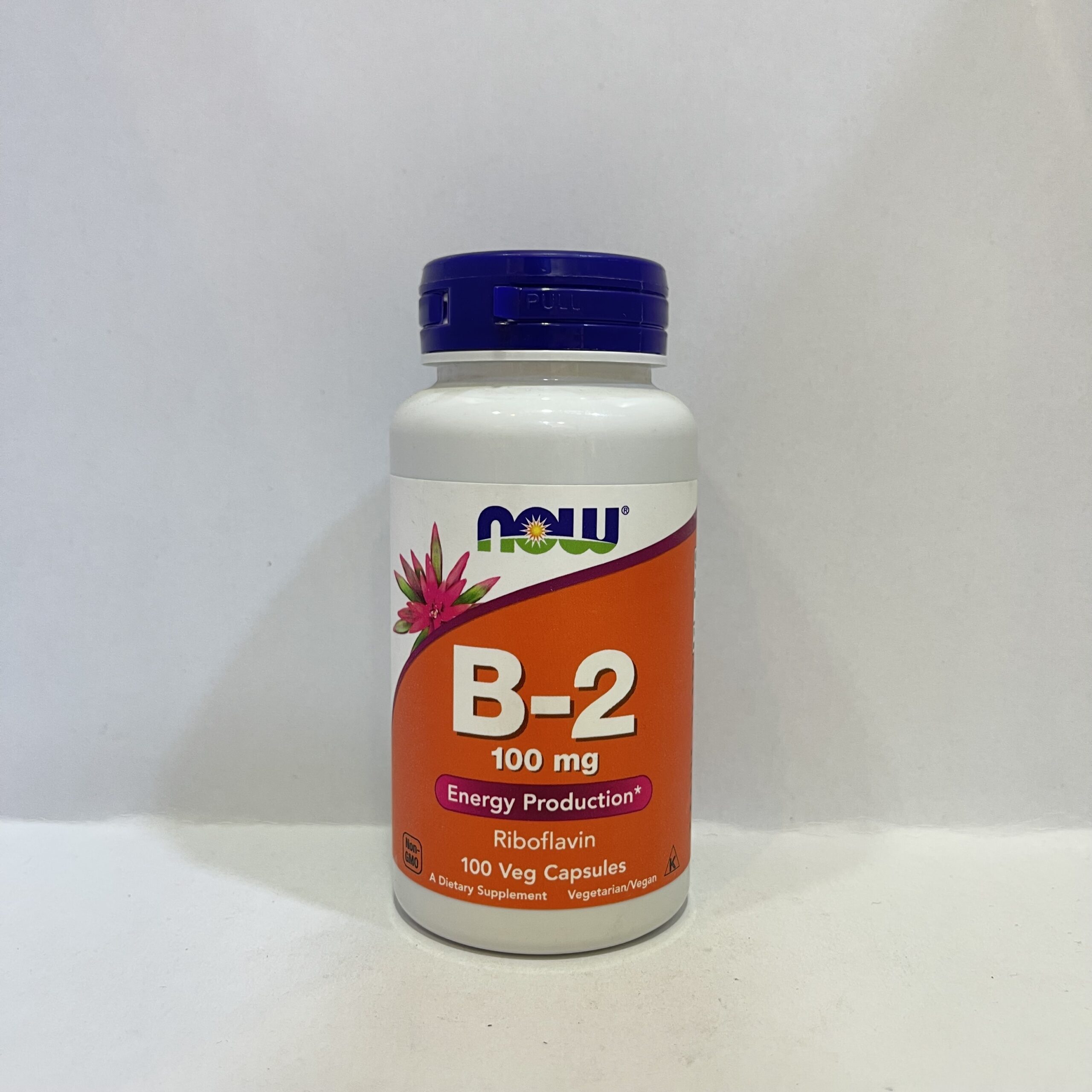 IMG_0575 NOW B-2 100mg cap كبسول فيتامين بي 2 ناو امريكي - الصورة 1