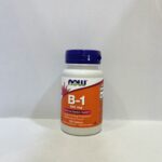 NOW B-1 100mg cap كبسول فيتامين بي 1 ناو امريكي