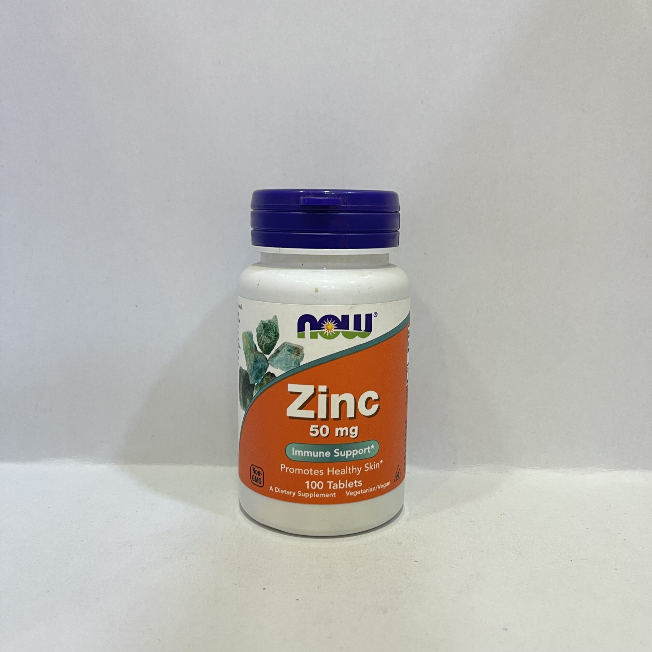 IMG_0583 NOW Zinc 50mg tab حب زنك ناو امريكي - الصورة 1