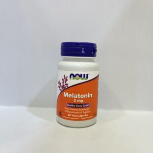 NOW Melatonin 5mg cap كبسول ميلاتونين ناو امريكي