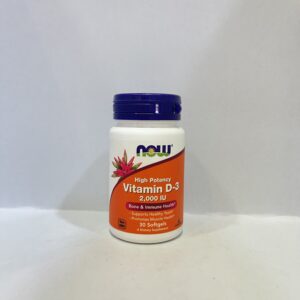 NOW Vit D3 2,000 IU cap كبسول فيتامين دي ناو امريكي