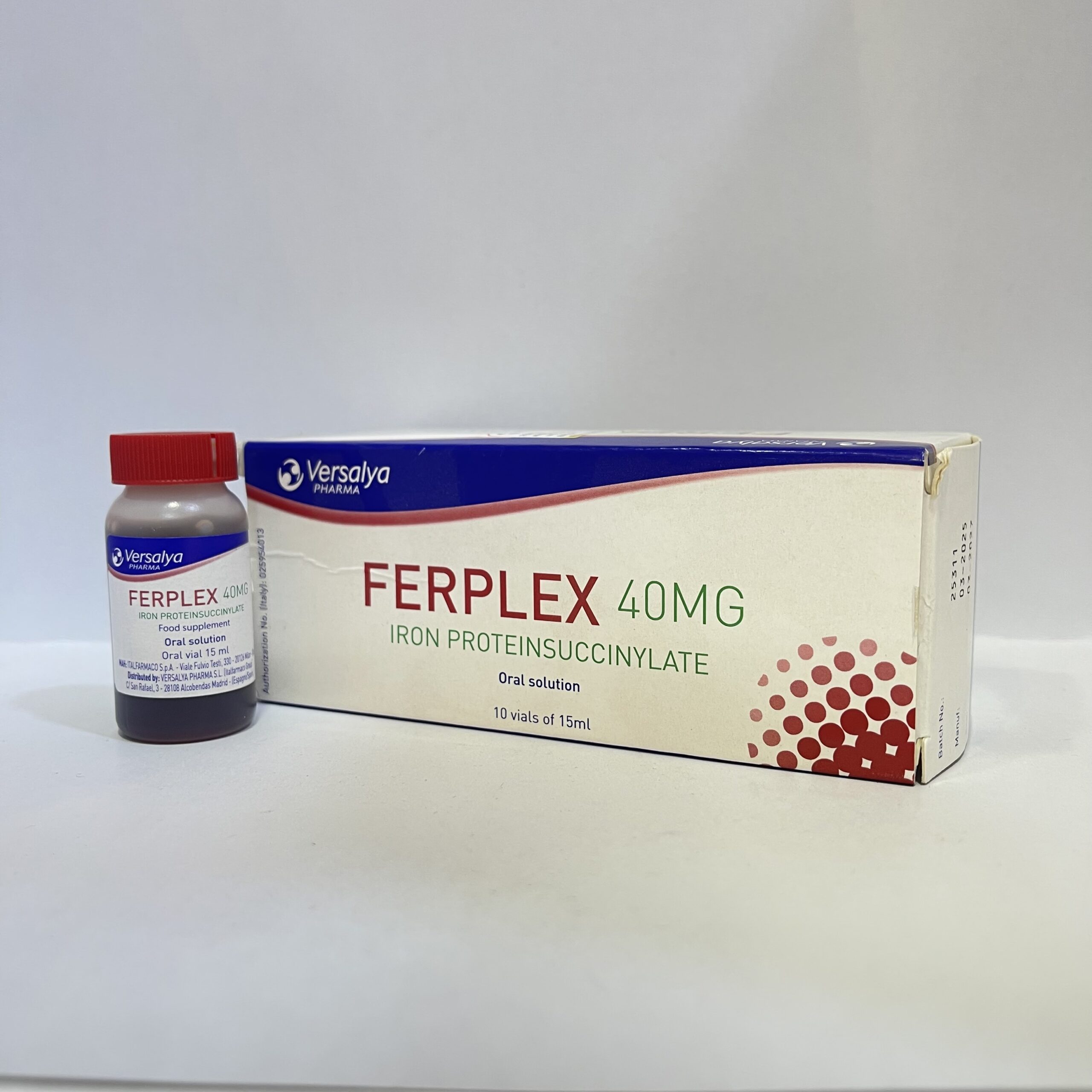 IMG_0615 FERPLEX vial فيال حديد فقر الدم اسباني - الصورة 1