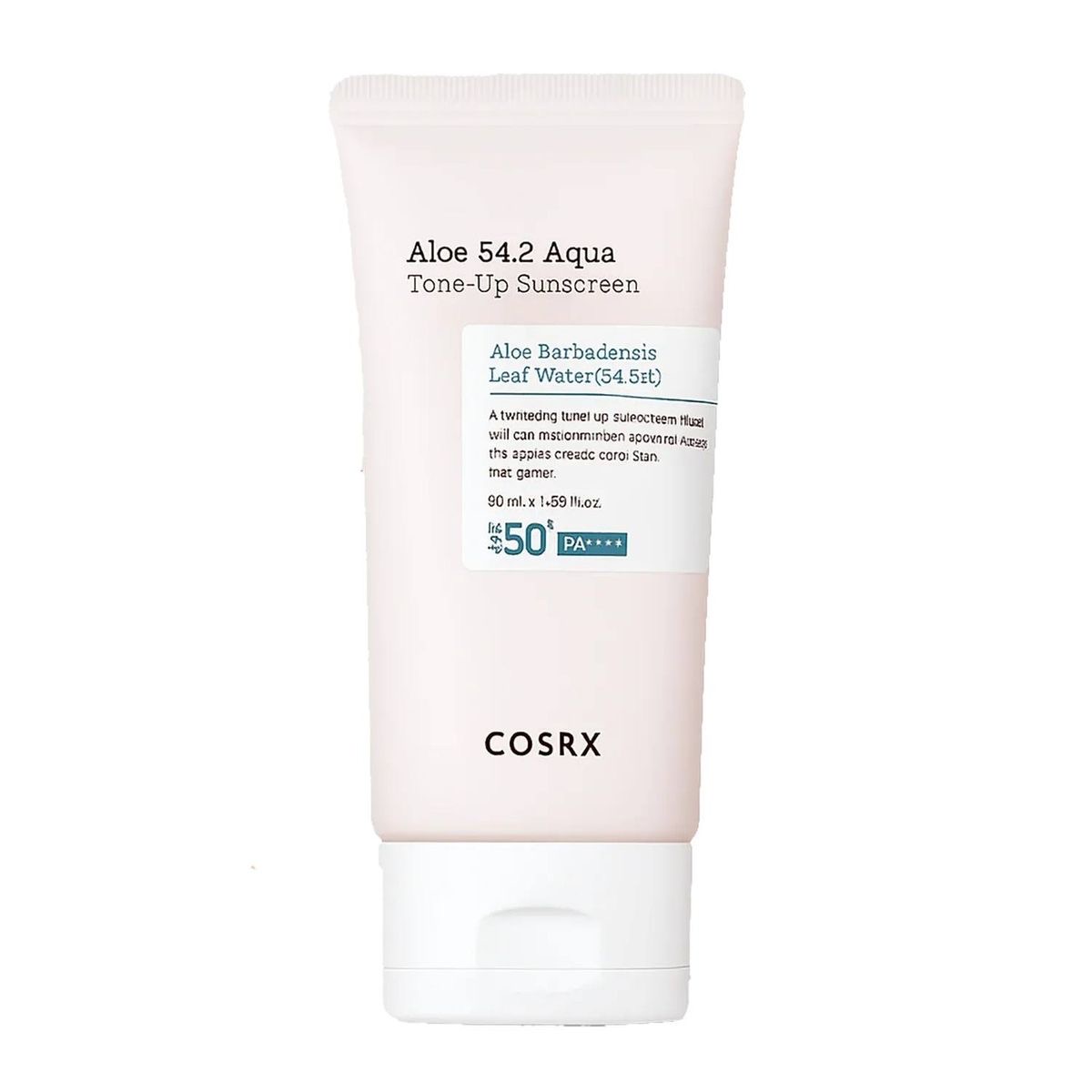 IMG_8222 COSRX Aqua Tone Up Aloe 54.2 Sunscreen spf 50-50ml - الصورة 1