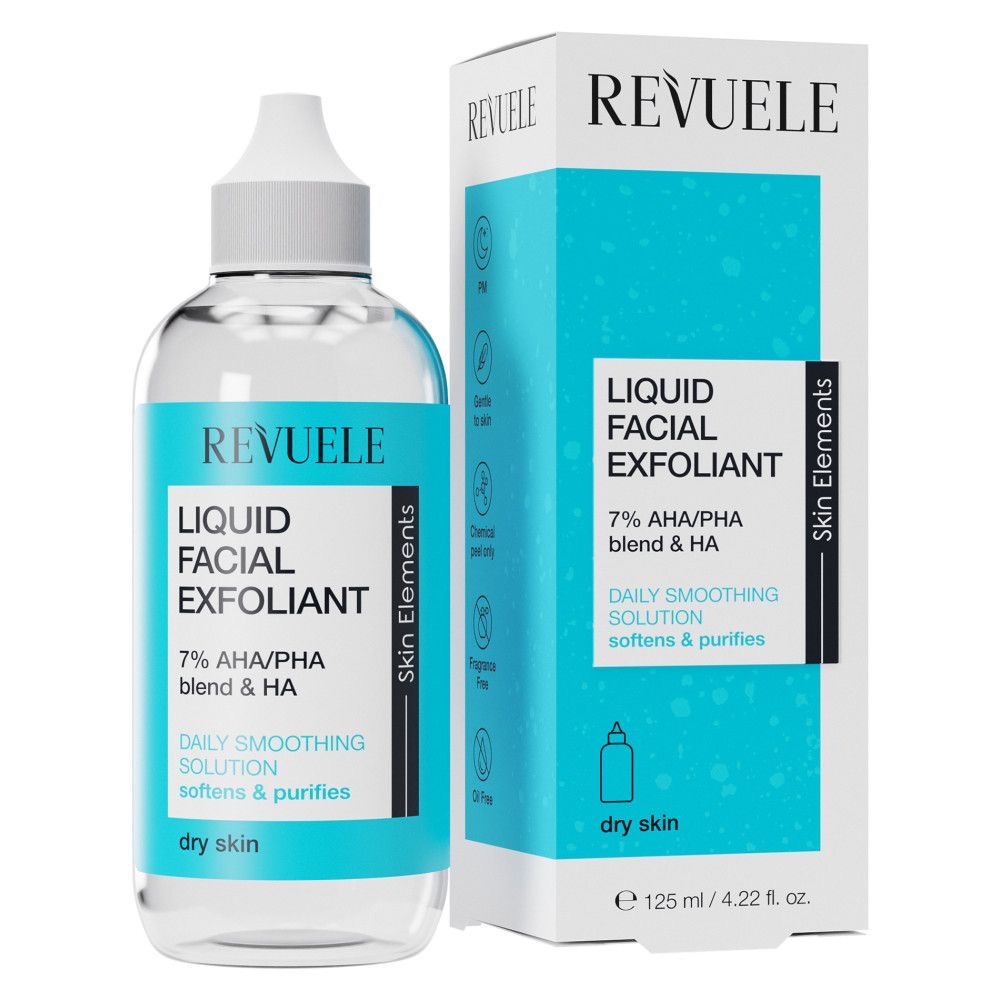 IMG_8353 Revuele Facial Exfoliant 7%AHA/PHA Blend +HAمحلول مقشر للبشره من ريفيولي - الصورة 1