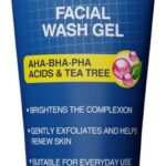 Revuele AHA-BHA-PHA Facial Wash Gel Acids & Tea Tree - 200ml غسول للبشره الدهنيه المعرضه للحبوب من ريفيولي