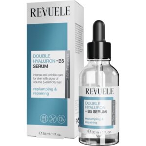 Revuele Double Hyaluron + B5 Serum - 30ml سيروم يجمع بين نوعين من حمض الهيالورونيك وفيتامين B3