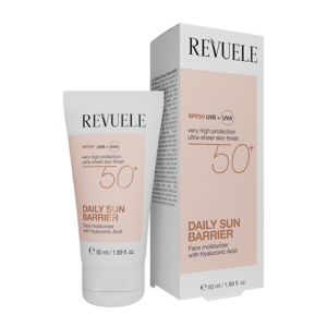 REVUELE DAILY SUN BARRIER SPF 50+ - 50ml كريم واقي الشمس من ريفيولي
