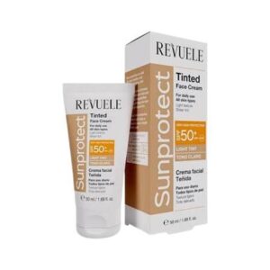 Revuele Tinted sunscreen cream SPF50+ - 50ml واقي شمس من ريفولي