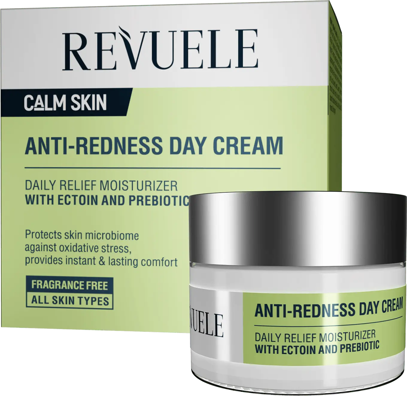 IMG_8594 Revuele Calm Skin Anti-Redness Soothing Day Cream for Redness Relief 50ml مرطب نهاري للبشره الحساسه من ريفولي - الصورة 1