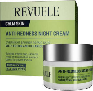 Revuele Calm Skin Anti-Redness Night Cream to Restore the Skin Barrier 50ml كريم مرطب ليلي من ريفولي