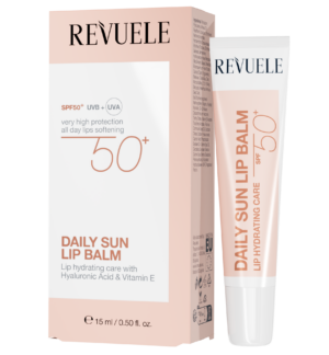 Revuele Daily Sun Lip Balm SPF 50+ 15ml مرطب للشفاه مع حماية من أشعة الشمس من ريفولي