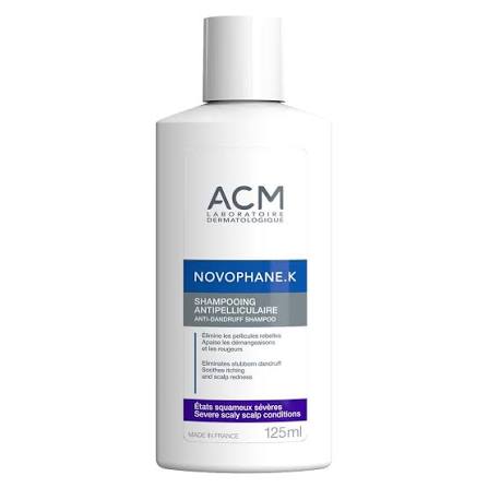 IMG_8645 ACM Novophane.K Anti Dandruff Shampoo شامبو ضد القشرة من acm - الصورة 1