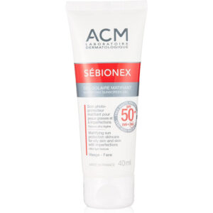 ACM Sebionex Spf 50+ Mattifying Sunscreen Gel 40ml واقي شمس من acm