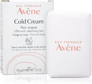 Avene Cold Cream Pan Limpiador Sobregraso 100G صابونه للبشره الجافه والحساسه من من avene