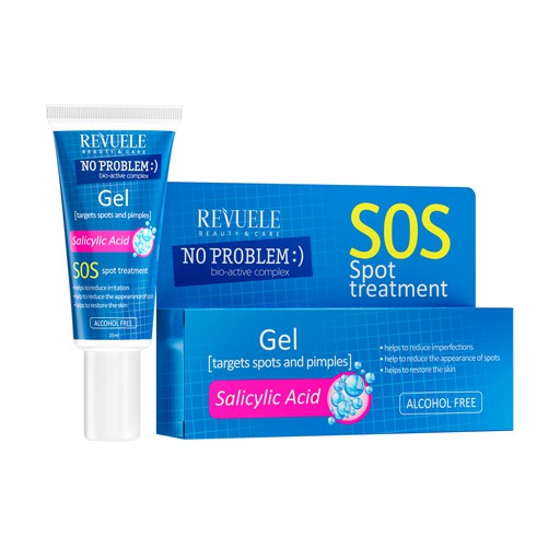 IMG_8786 Revuele No Problem Salicylic Acid SOS Spot Treatment جل موضعي لعلاج الحبوب من ريفولي - الصورة 1
