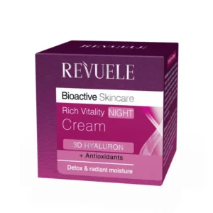 Revuele Bioactive Skincare Rich Vitalit Night Cream مرطب لمكافحة الشيخوخة من ريفولي