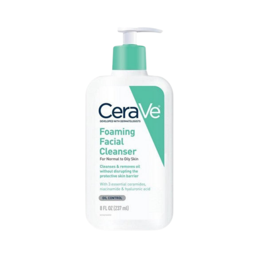 IMG_0211 Cerave Foaming Facial Cleanser 237ml غسول للبشره الدهنيه من سيرافي - الصورة 1
