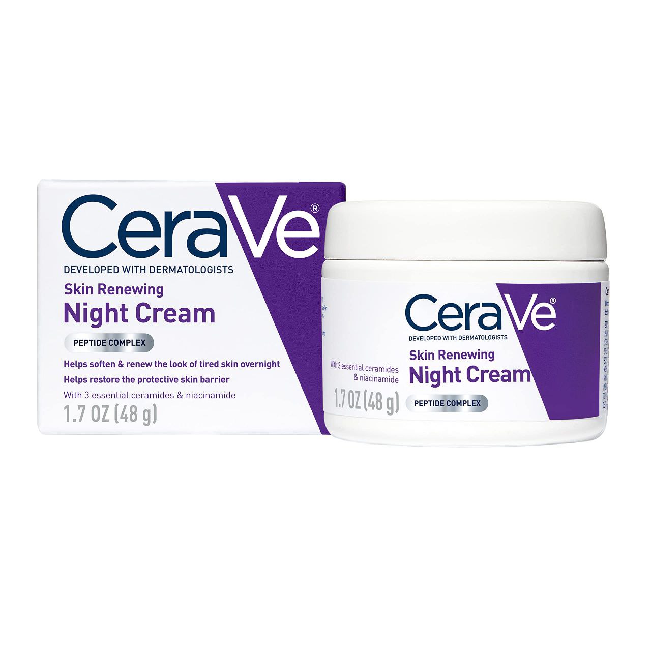 IMG_0264 CERAVE SKIN RENEWING NIGHT CREAM سيرافي كريم ليلي لتجديد البشره - الصورة 1