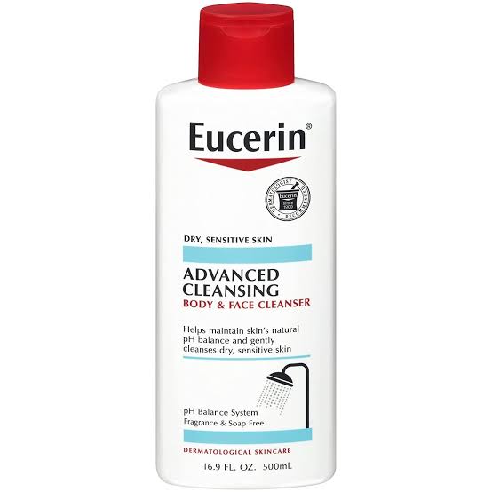 IMG_0361 Eucerin Advanced Cleansing Body and Face Cleanser غسول للوجه والجسم من يوسيرين - الصورة 1