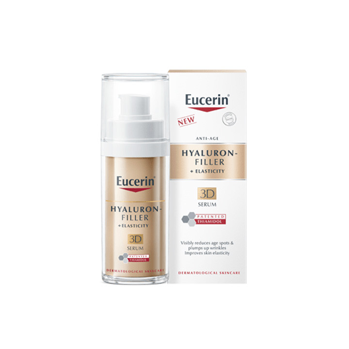 IMG_0366 Eucerin Hyaluron-Filler + Elasticity 3D Serum 30ml سيروم مضاد للشيخوخه من يوسيرين - الصورة 1