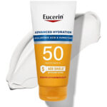 Eucerin.Advanced Hydration Sun Screen SPF50 واقي شمس من يوسيرين