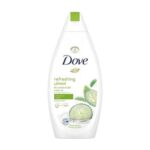 Dove Body Wash refreshing 500ml دوف جل استحمام بخلاصه الخيار والشاي الأخضر