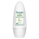 Simple Gentle Care Anti-Perspirant Deodorant Roll-On مزيل العرق للبشره الحساسه من سمبل