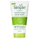 Simple Moisturizing Facial Wash 150 ml سمبل غسول للبشرة