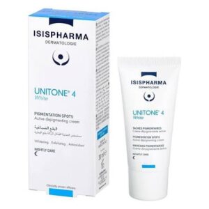Isispharma UNITONE 4 WHITE CREAM - 30 ML كريم ليلي للتخلص من التصبغات من اسس فارما