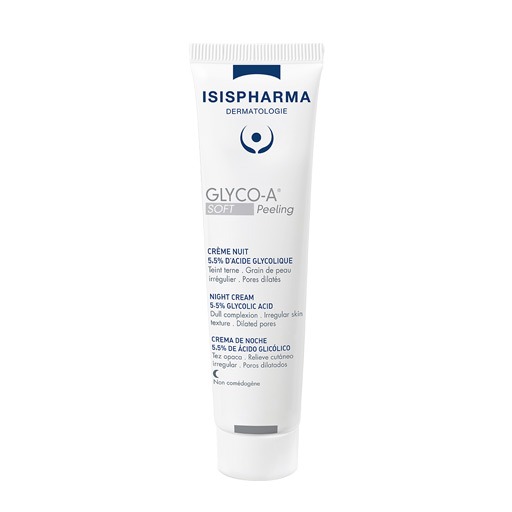 IMG_0855 Isispharma Glyco-A Soft Peeling Night Cream كريم ليلي مقشر بحمض الجليكوليك من اسيس فارما - الصورة 1