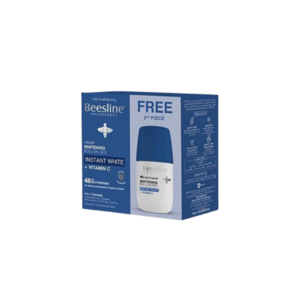 beesline Whitening Roll On Deodorant Instant White 1+1 50 ml