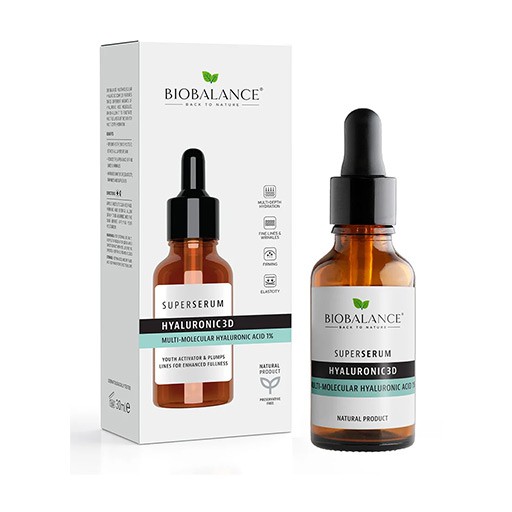 IMG_9628 BIO BALANCE Super Serum HYALURONIC 3D سيروم الهيالورونيك اسد من بايو بالنس - الصورة 1