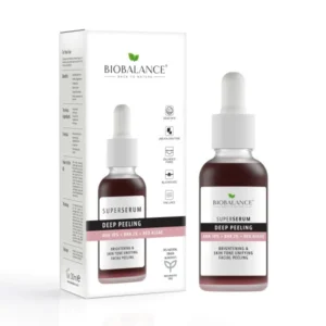 Bio Balance Super Serum Deep Peeling Aha 10% + Bha + Red Algae Peeling Serum- 3ml بايو بالنس مقشر بالاحماض الفاو بيتا هيدروكسي