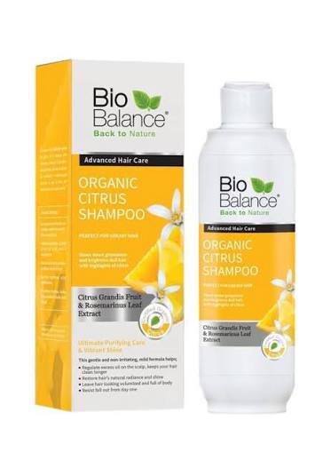 IMG_9661 Bio balance Citrus Shampoo - 330ml بايو بالنس شامبو للشعر الدهني والقشره بالحمضيات - الصورة 1