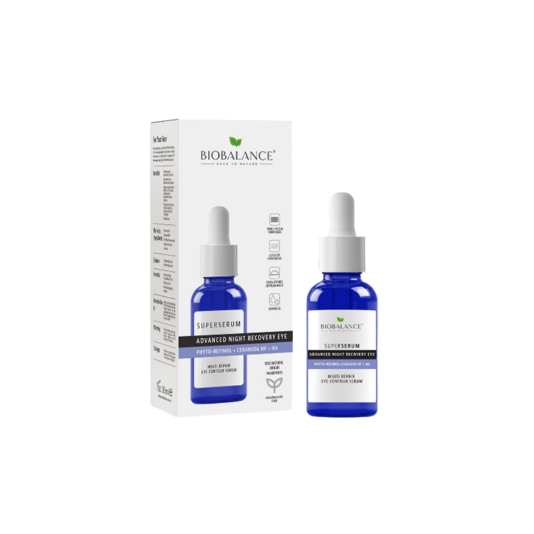 IMG_9973 Biobalance Night Recovery Eye Super Serum 20ml بايو بالأنس سيروم العين لتنشيط البشره حول العين - الصورة 1
