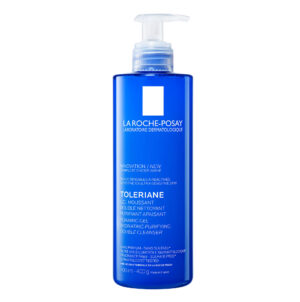 La Roche-Posay Toleriane Foaming Gel Double Cleanser for Sensitive Skin, 400ml غسول مصمم للبشره الحساسه والمتهيجه من لاروش
