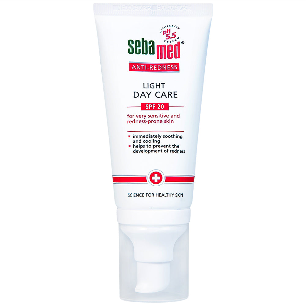 IMG_1543 Sebamed Light Day Care Spf 20 - 50ml | سيباميد كريم العنايه النهاري المضاد للاحمرار بحمايه 20 - الصورة 1
