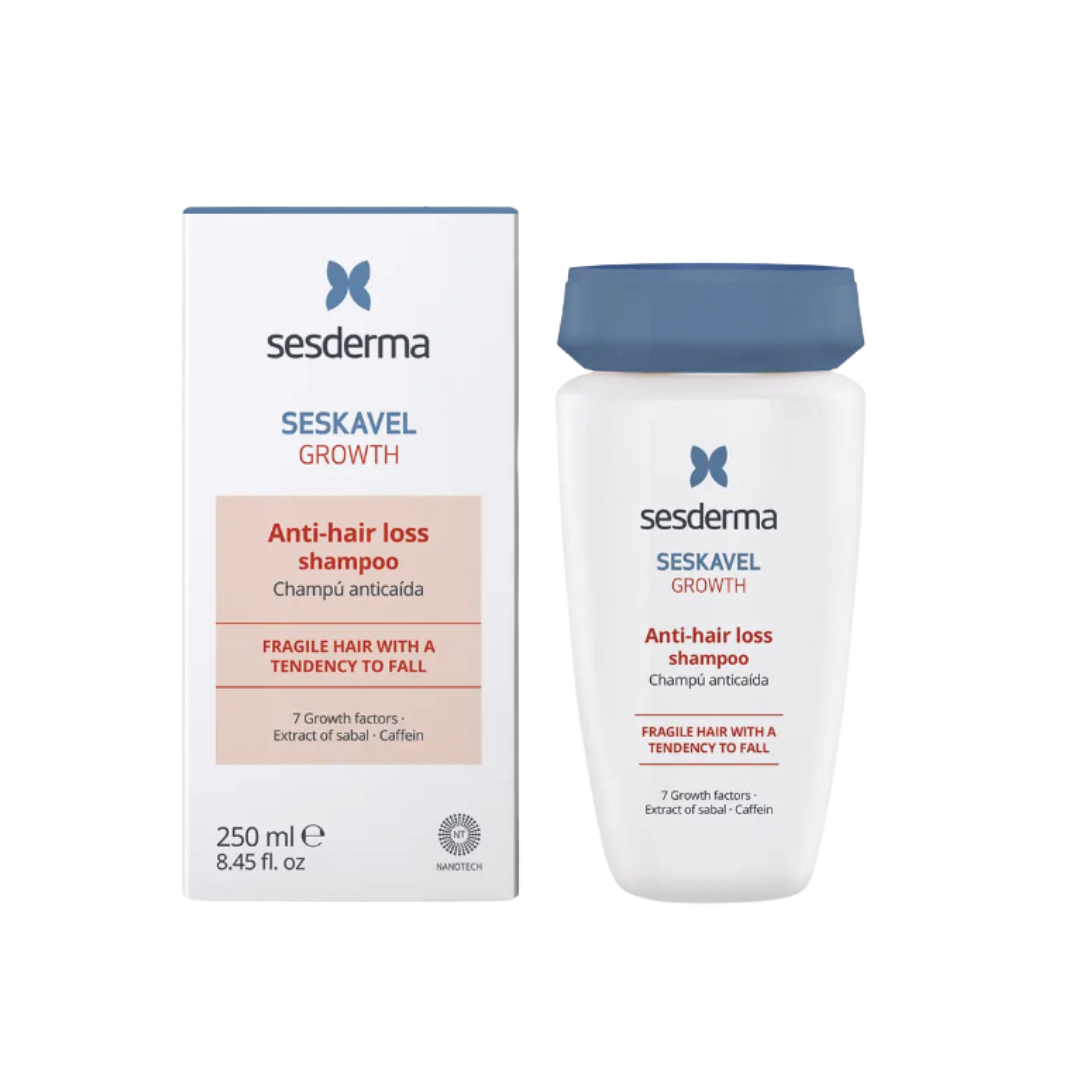 IMG_1749 Sesderma Seskavel Shampoo - 250ml | سيسديرما شامبو مضاد لتساقط الشعر - 250 مل - الصورة 1
