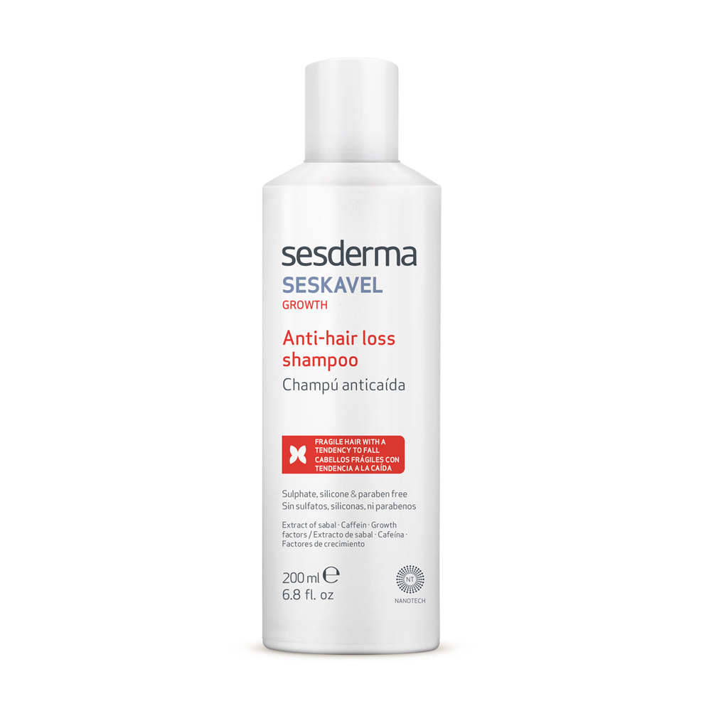 IMG_1808 SESDERMA SESKAVEL ANTI-HAIR LOSS SHAMPOO - 200ML شامبو مخصص لمكافحه تساقط الشعر من سيسديرما - الصورة 1