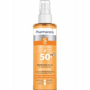 Pharmaceris.S Protective Dry Oil SPF50+ Spray 200ml واقي شمس بخاخ من فارمسيرز