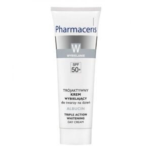 PHARMACERIS.Triple Action Skin Lightening Day Cream Spf 50+ Albucin 30 MI فارماسيرز كريم النهار للتفتيح مع عامل حمايه من الشمس