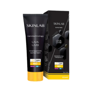 SKINLAB SPF 50 Sunscreen UVA UVB Transparent 100ml واقي شمس من سكن لاب