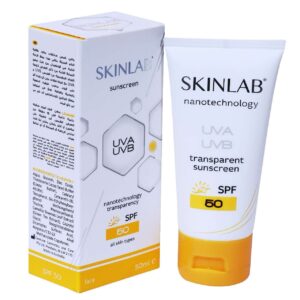 SKINLAB SPF 50 Sunscreen UVA UVB Transparent - 50ml | سكن لاب واقي شمس شفاف SPF 50 - 50مل