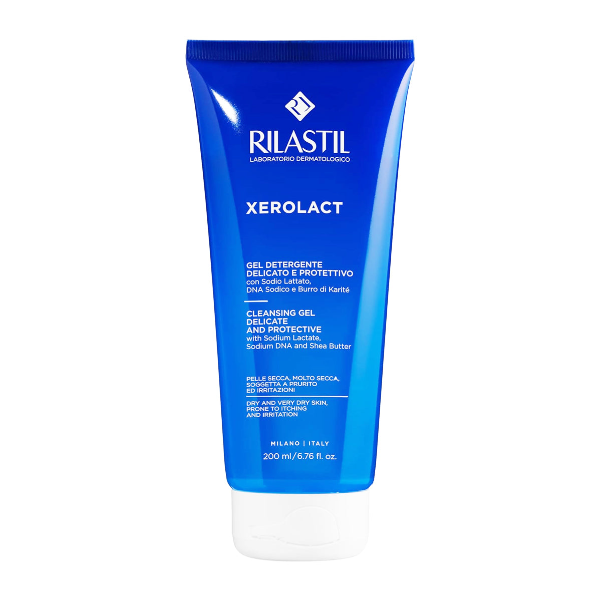 IMG_2069 Rilastil xerolact cleansing gel 200ml غسول مصمم للبشره الجافه والحساسه من ريلاستيل - الصورة 1