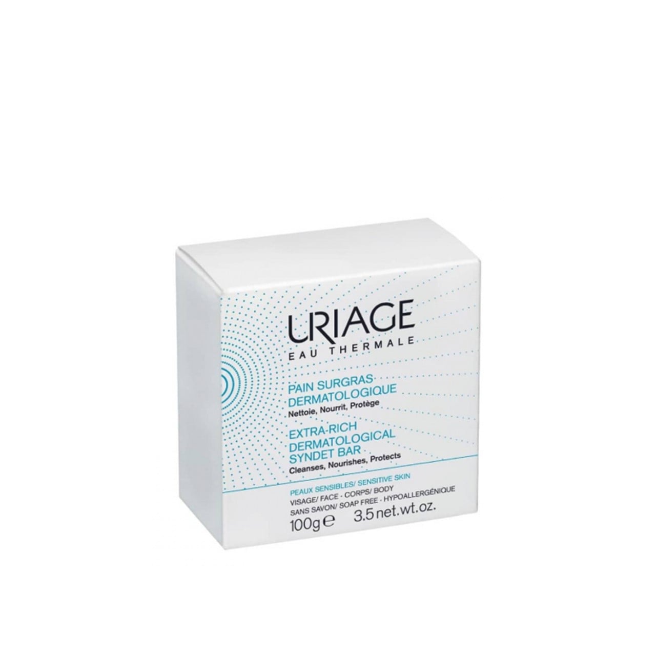 IMG_2488 Uriage Extra-Rich Dermatological Syndet Bar 100g صابونه للبشره الجافه والحساسه من يورياج - الصورة 1
