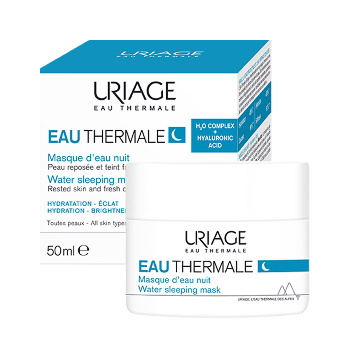 IMG_3030 Uriage Water Sleeping Mask 50ml ماسك البشره الليلي من يورياج - الصورة 1